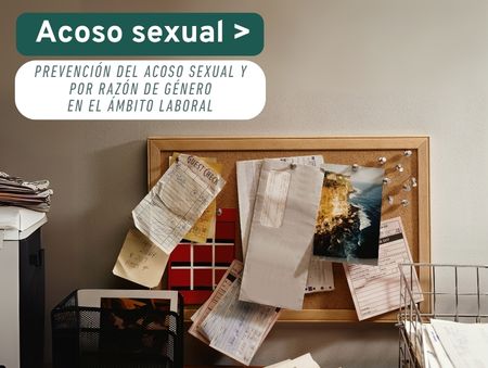 Prevención del acoso sexual y por razón de género en el ámbito laboral